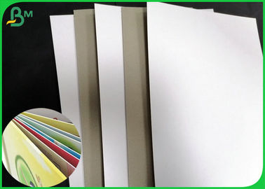 800g Laminated One Side Duplex Board Grey Back For Making Photo Album