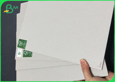 Good Stiffness Moisture Proof 0.4 - 3 MM Grey Paper Board For Packaging Box &amp; Diy Albums