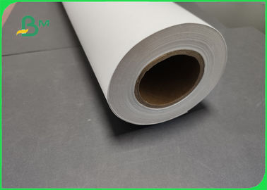 100% Virgin Pulp 80gsm CAD Plotter Paper Roll For Engineering Drawing Smooth