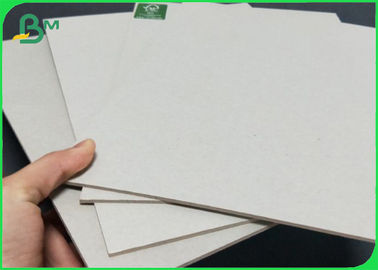 Anti Moisture 0.4mm - 2mm Double - Side Grey Cardboard Sheets For Packaging Box