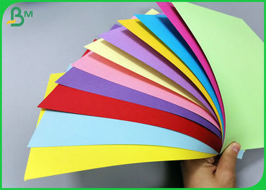 210GSM Uncoated colour  Pulp Board For Making DIY Material Eco Friendly