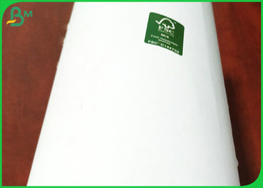 80GSM Eco - Friendly 2 Inch Core Roll Plotter Maker Paper For Inkjet Printing