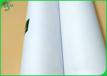 Small Roll 80gsm High Whiteness Plotter Paper For CAD Plotter Printers