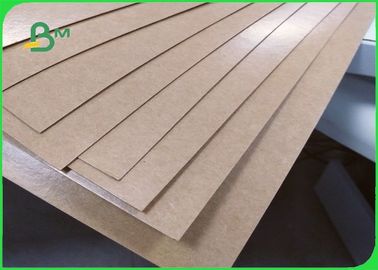 225gsm Unbleached Brown Food Wrapping Kraft Board 15gr PE Coated