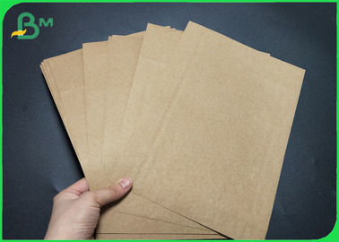 90 / 126 / 300 GSM Brown Kraft Paper For Packing In Sheet / Roll FSC SGS Approved