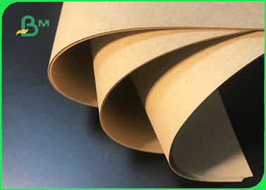 250GSM 300GSM Unbleached Kraft Cardboard Virgin Wood Pulp For Packaging