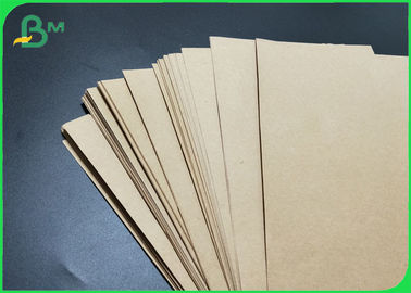 Moisture Proof Good Folding Virgin Pulp Unbleached Kraft Paper For Bags &amp; Boxes