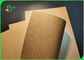 FDA Approved 160gsm + 10g Virgin Coated Brown kraft Paper Roll For Paper Cup