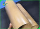 350gsm + 15g PE Coated Brown Kraft Paper For Takeaway Food Boxes Waterproof
