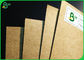 Custom 300gsm Virgin Pulp Natural Brown Kraft Paperboard For Packing Food