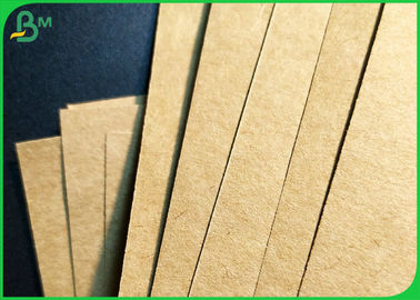 Custom 300gsm Virgin Pulp Natural Brown Kraft Paperboard For Packing Food