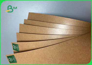 Virgin Pulp 250g + 15g PE Coated Brown Cupstock Paper For Making Paper Cup