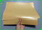 45gr 47gr Brown Kraft Food Packaging Paper Roll With 1 Side PE Coating