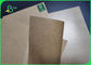 High Stiffiness 45gsm Coating Brown Kraft Paper Roll For Food Packaging