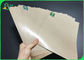 150g + 15g PE Coated Brown Kraft Paper For Waterproof &amp; Greaseproof