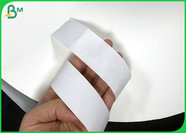 31mm 53mm Width 24grs 28gsm White Kraft Wrapping Paper For Straw Packing