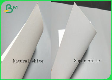 0.5mm 0.7mm Blotter Paper Sheet Natural / Super White For Clothing Tags