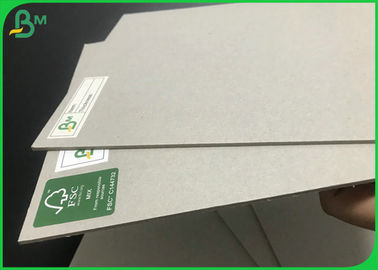 Recycled Pulp Fibre High Thickness Cardboard 1.2mm 1.5mm Greyboard For Mounted