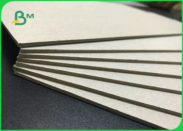 Hard Stiffness 0.9mm 1.2mm 1.4mm Grey Chipboard In Sheet For Box Packaging