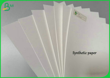 Resistance Tearing 150um 180um White Color Synthetic Paper For Making Book Cover