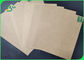 FDA Approved 300GSM + 15G PE Coated Kraft Paper For Food Greaseproof