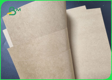 FDA Approved 300GSM + 15G PE Coated Kraft Paper For Food Greaseproof