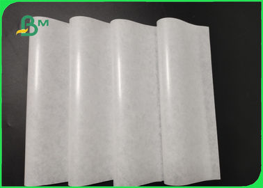 30gsm 60gsm White Bleached Kraft Paper Roll For Cheese Packaging Waterproof