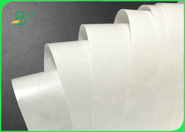 50GSM 60GSM Virgin Wood Pulp White Kraft Paper Roll For Food Packing