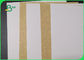325g 365g White Coated Kraft Back Board For Take Away Boxes Food Safe
