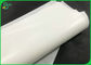 Single Side Gloss Mg Paper 30G To 60G White Bleached Kraft Paper Reel 90cm