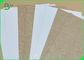 240GSM 250GSM 300GSM White Craft Paper Rolls &amp; Sheets Brown Back For Bags