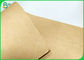 Virgin 40gsm 80gsm Food Grade Brown MG Kraft Paper Roll For Lunch Boxes
