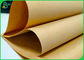 Good Stiffness Virgin Wood Pulp 40gsm Brown Kraft Paper For Making Paper Bags