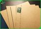 High Stiffness 126gsm Recycled Brown Kraft Paper For Making Wrapping Boxes