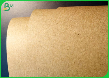 High Stiffness 126gsm Recycled Brown Kraft Paper For Making Wrapping Boxes