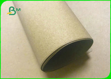 100GSM 120GSM Recycled Brown Kraft Paper Roll For Groceries Bags