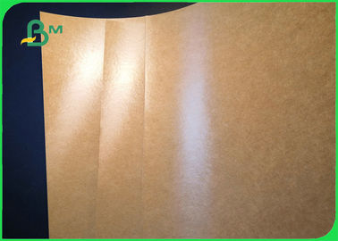 300gsm +15g PE Coated Brown Kraft Paper For Lunch Boxes Food Safe 61 * 86cm