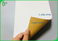 250gr 325gr Food Compliance White Coated Back Side Kraft Paper For Making Lunch Box