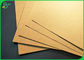 Roll Packing 180gsm Natural Brown Kraft Liner Board For Recycled Package