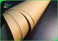 40gsm 50gsm Durable Brown Kraft Paper For Tote Bag Tear Resistant 1100mm