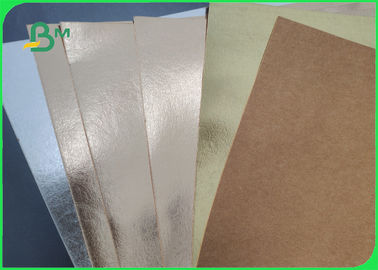 Eco - Friendly 0.55mm Rose Gold  Kraft Paper Fabric Roll For Potting Good Toughness