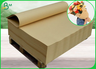 Good Printing Roll Bamboo Kraft Paper 50g 70g For Making Flower Sleeve