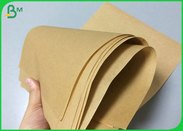 SGS Certified Brown Kraft Paper Roll 70g 80g For Flower Package