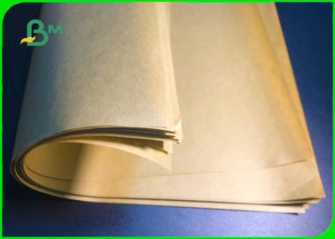 40gr 60gr Eco Friendly Food Grade Brown Color Paper For Wrapping Food