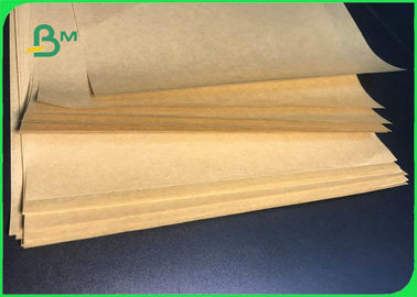 40gr 60gr Eco Friendly Food Grade Brown Color Paper For Wrapping Food