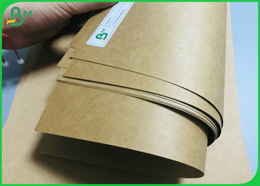 Packing 200g 300g 350g Sheet Brown Virgin Craft Paper Board For Food Tray