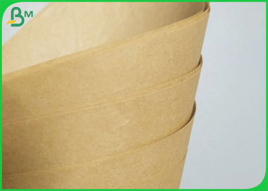 Eco Friendly 40gsm 50gsm Brown Kraft Food Packaging Paper With FSC Cetified