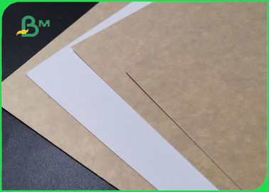 200g 250g CKB White Coated Kraft Back Paper For French Fries Box Food Direct