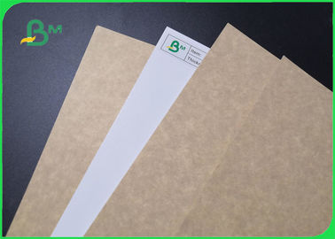200g 250g CKB White Coated Kraft Back Paper For French Fries Box Food Direct