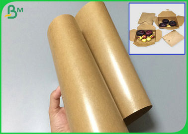 1 Side Coated PE Laminated Kraft Liner Board For Takeaway Box Making